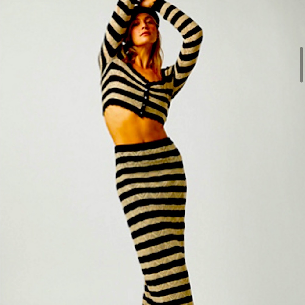 FREE PEOPLE Benny Sweater set. Brand new.